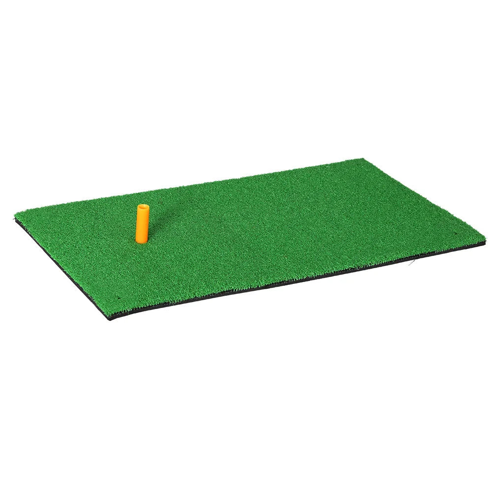 60x30cm golf hitting practice with component details and storage context