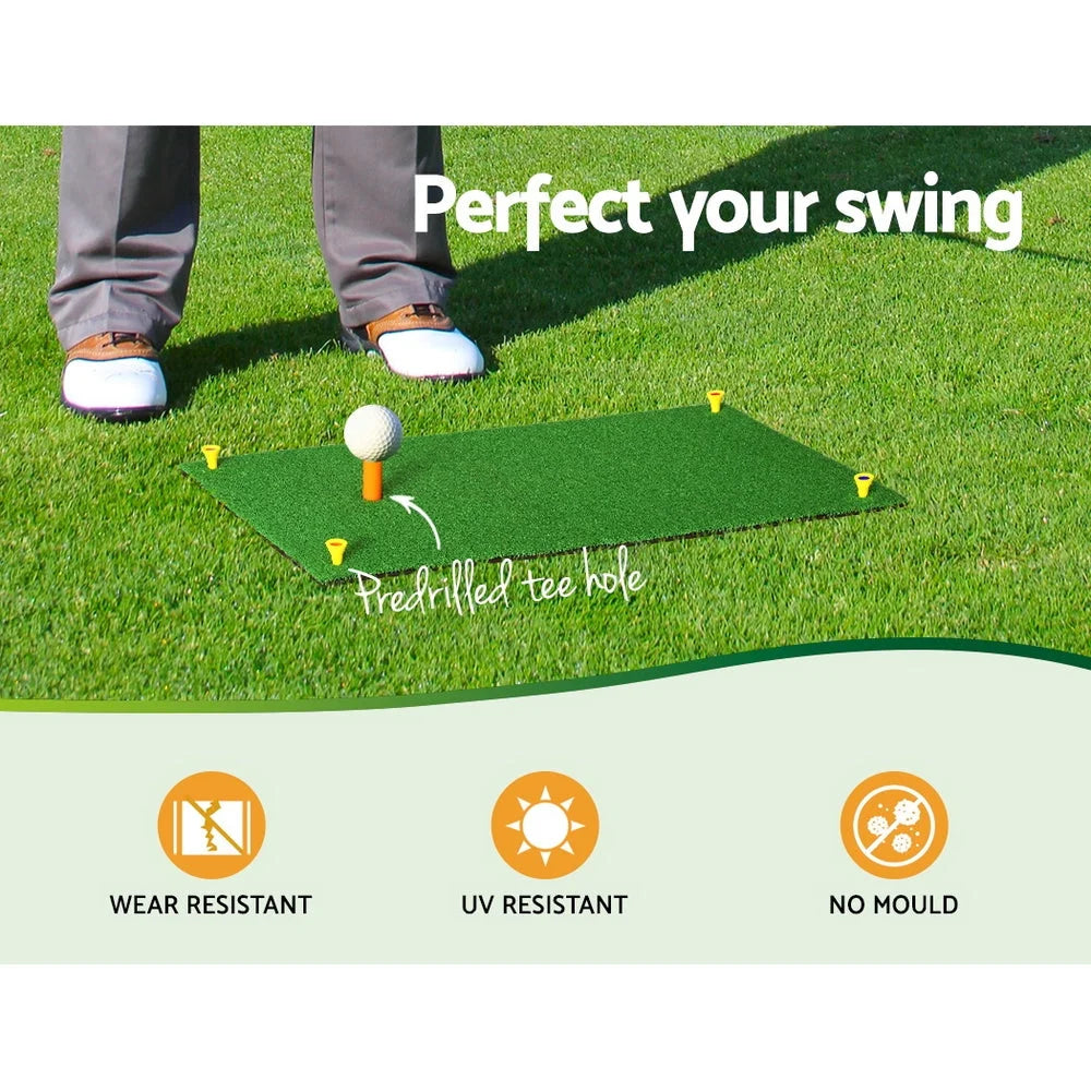 Golf Hitting Practice Mat Portable Driving Range Training