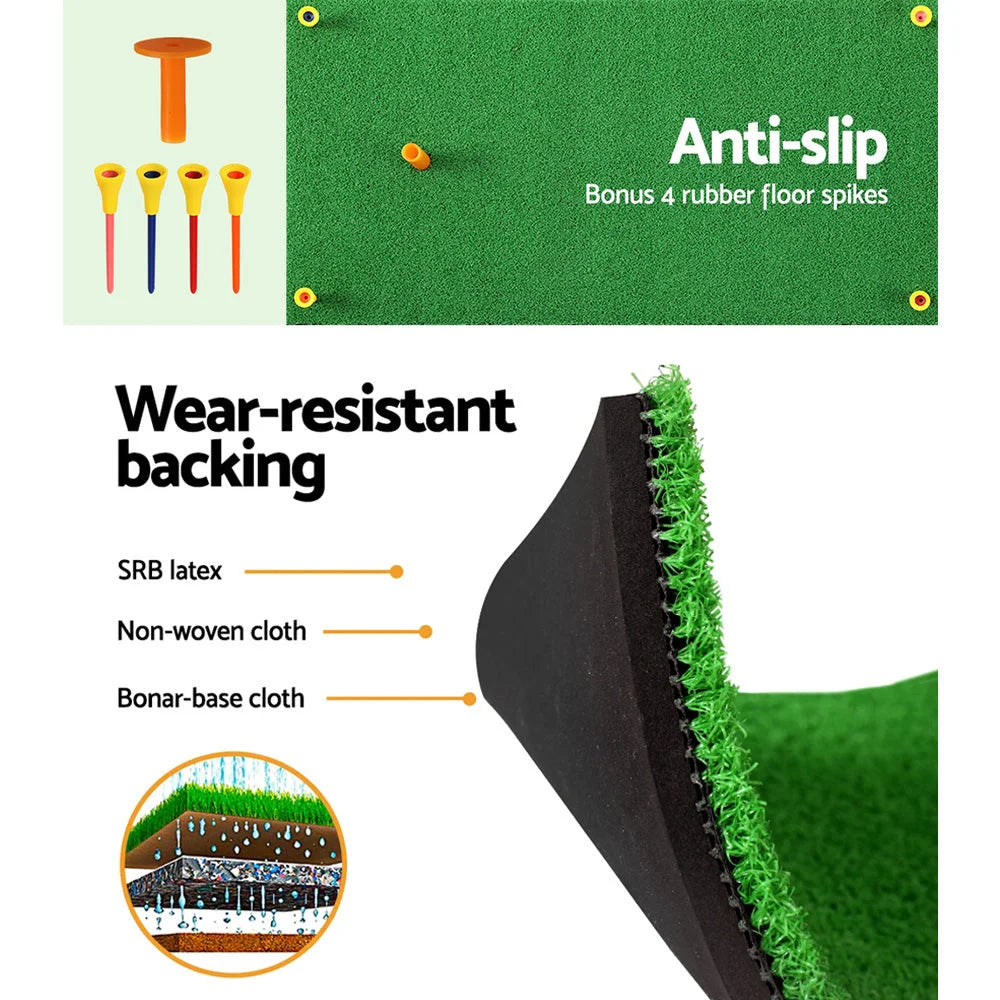 Golf Hitting Practice Mat Portable Driving Range Training