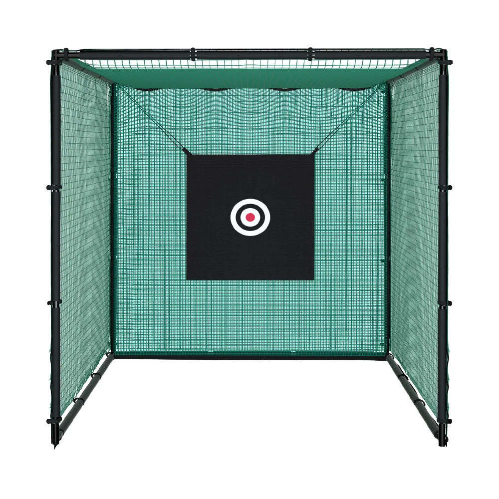 Golf Practice Net 3m Hitting Cage with Steel Frame Baseball