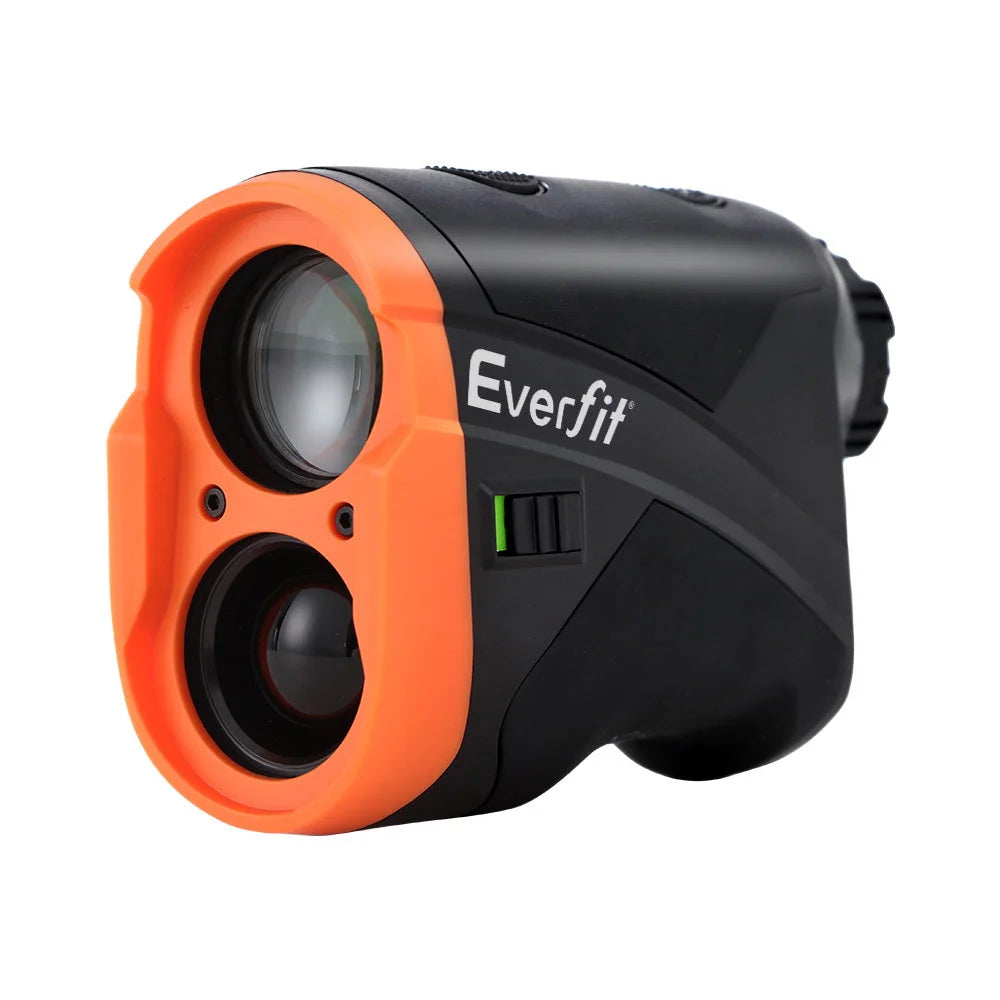 Golf rangefinder slope with off vibration alert orange laser