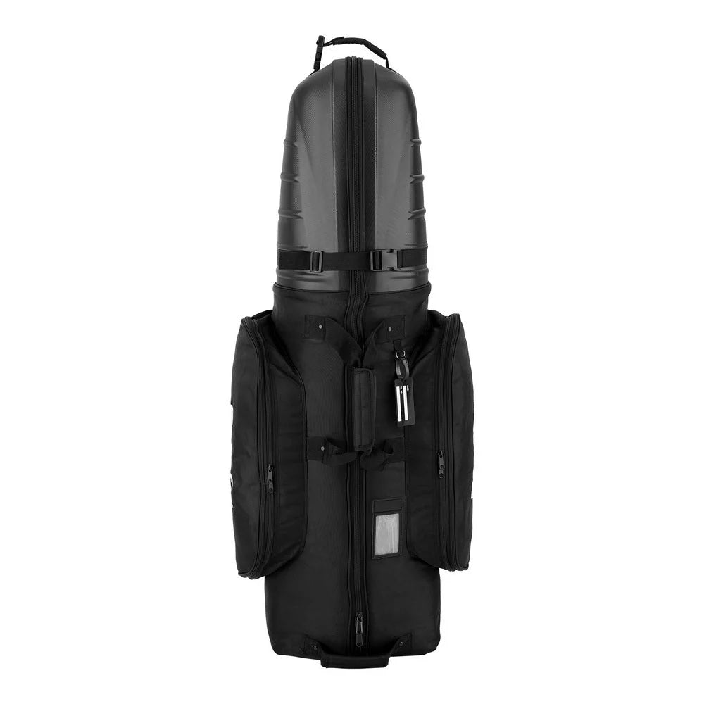 Golf travel bag with wheels hard case