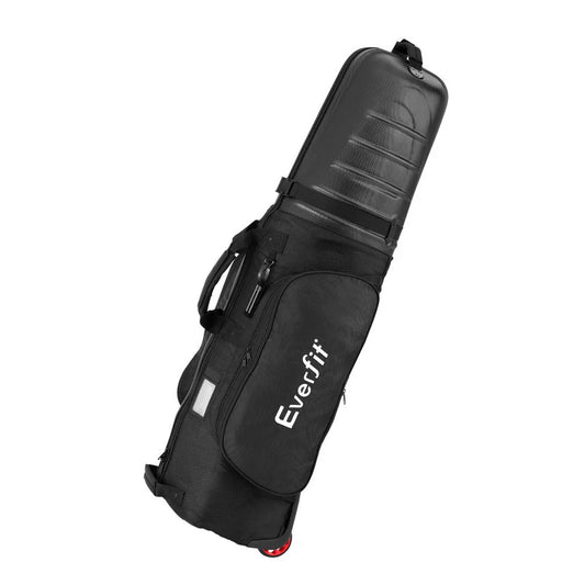 Golf travel bag with wheels hard case foldable