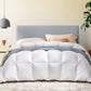 Goose Down Quilt Queen Size feather bedding 767