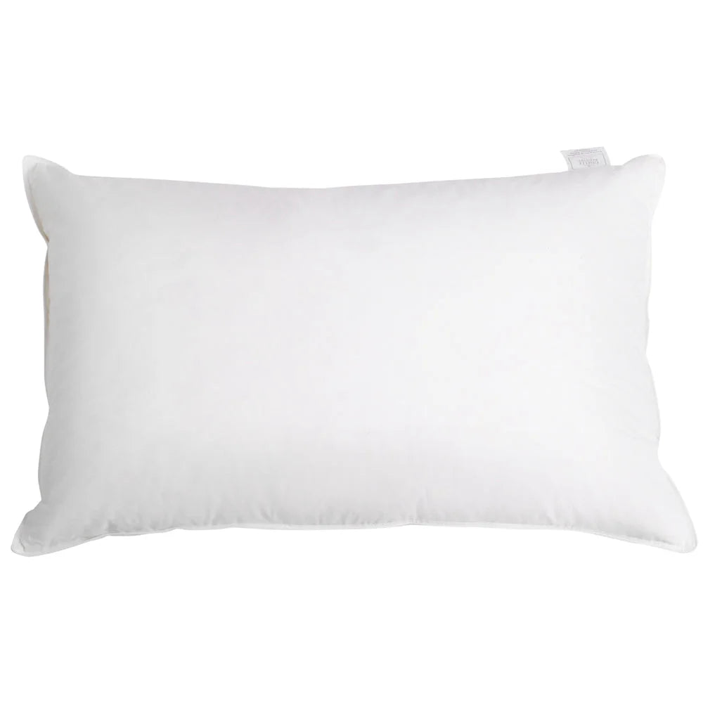 Goose Feather and Down Pillows (Set of 2) White - Bedding