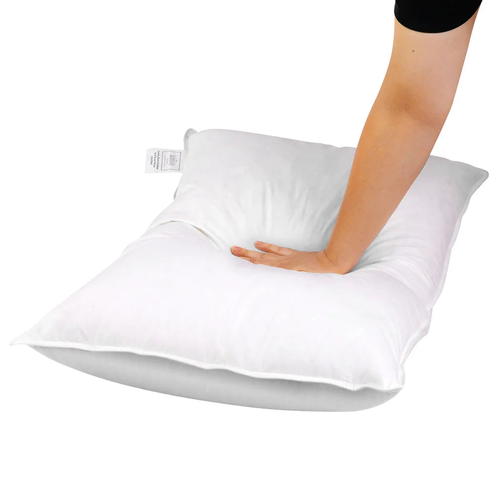 Goose Feather and Down Pillows (Set of 2) White - Bedding
