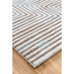 Floor rug with grace styling pattern and woven pile
