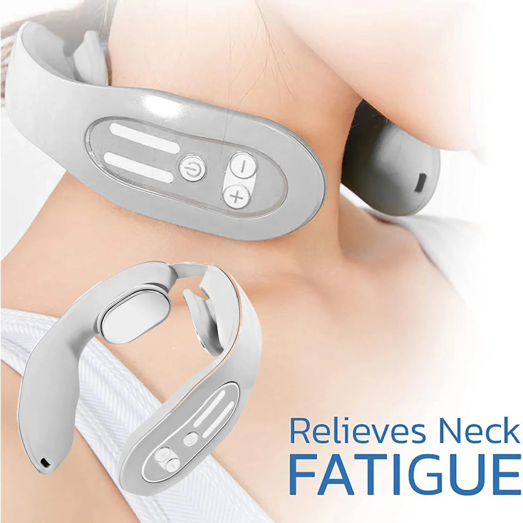Gradient Blue 12-Level Intelligent Neck Massager
