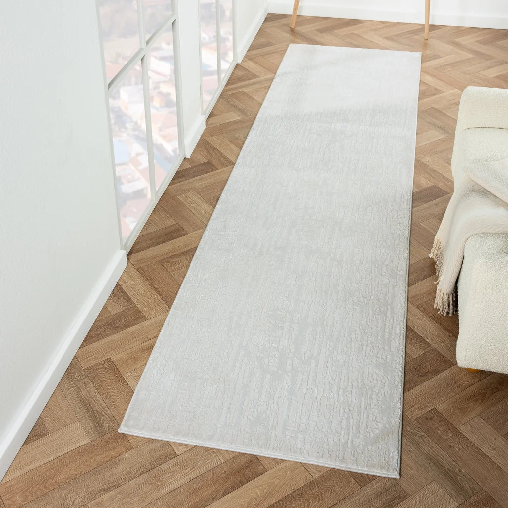Grande Jacquard Rug - Pearl - 200x290 - Home & Garden >
