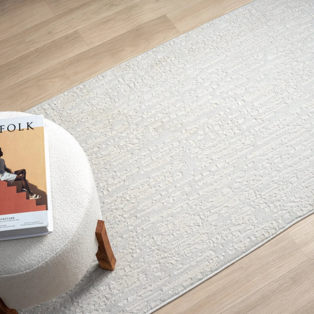 Grande Jacquard Rug - Pearl - 200x290 - Home & Garden >