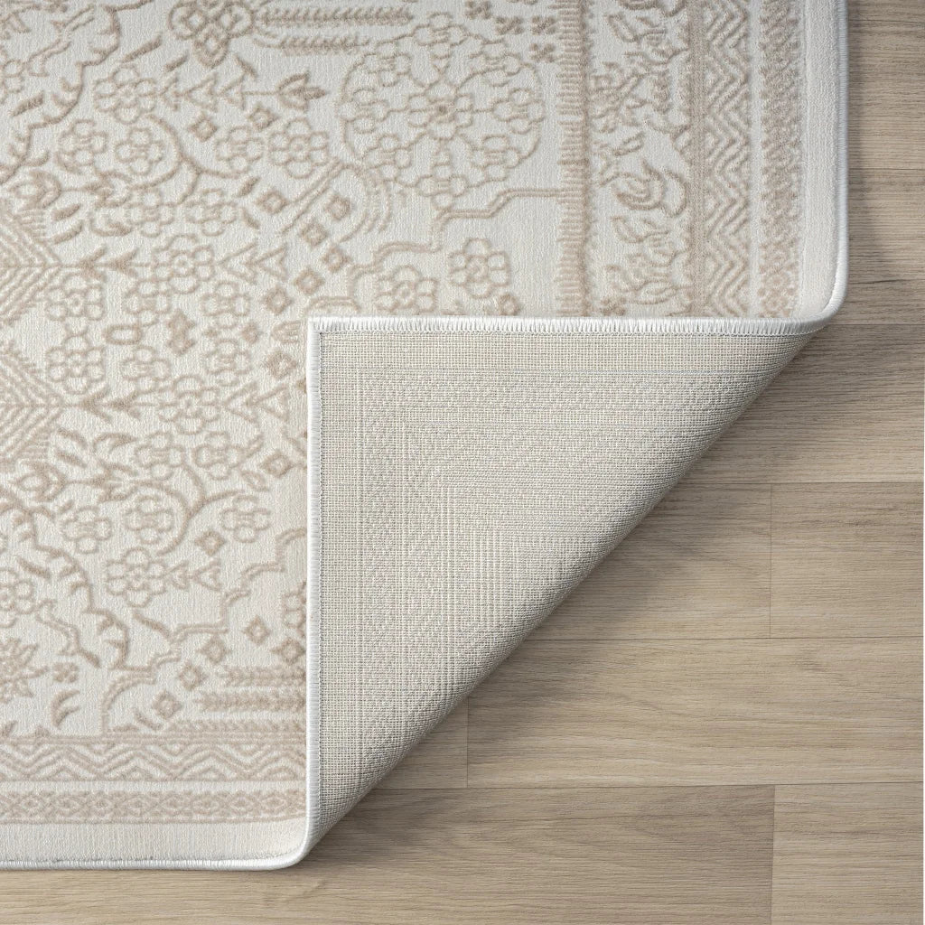 Grande Jacquard Rug - Sand - 80x150 - Home & Garden > Rugs