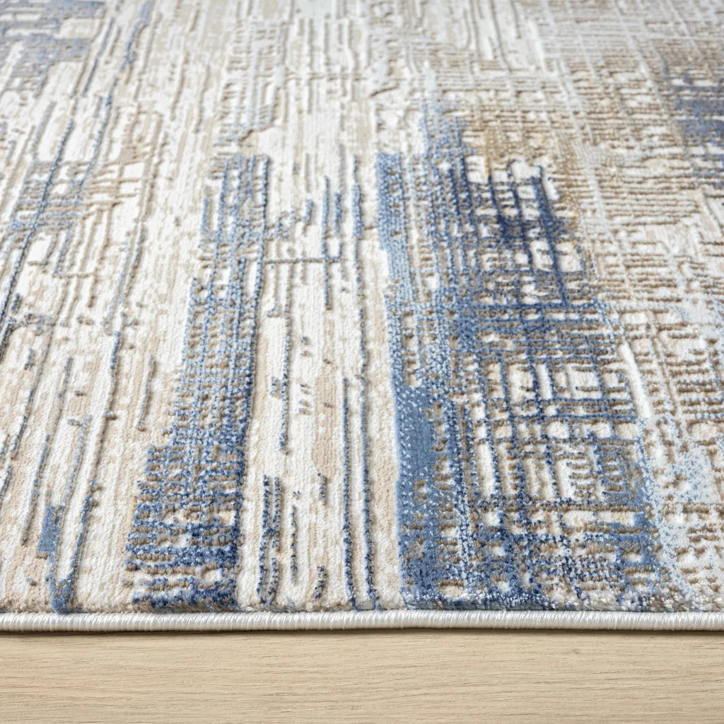 Grande Jacquard Rug - Stone - 160x230 - Home & Garden