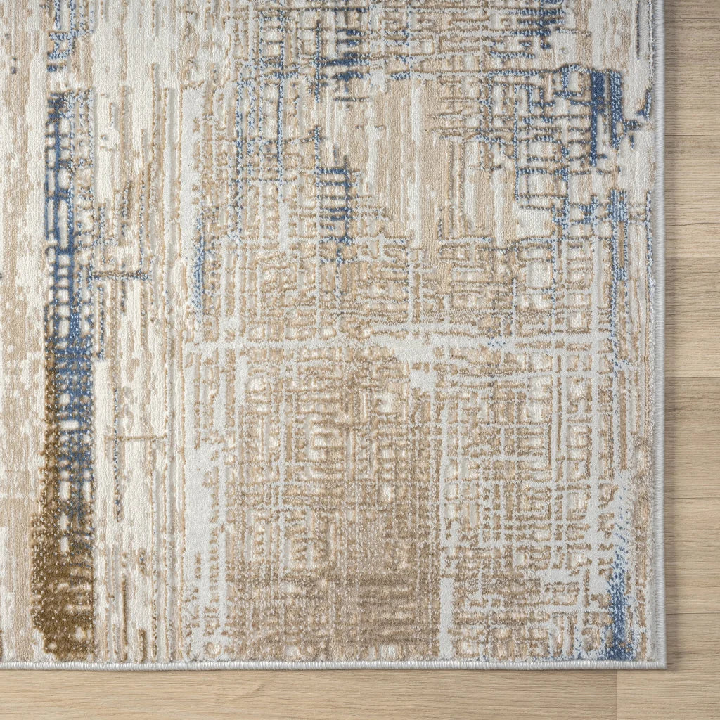 Grande Jacquard Rug - Stone - 160x230 - Home & Garden