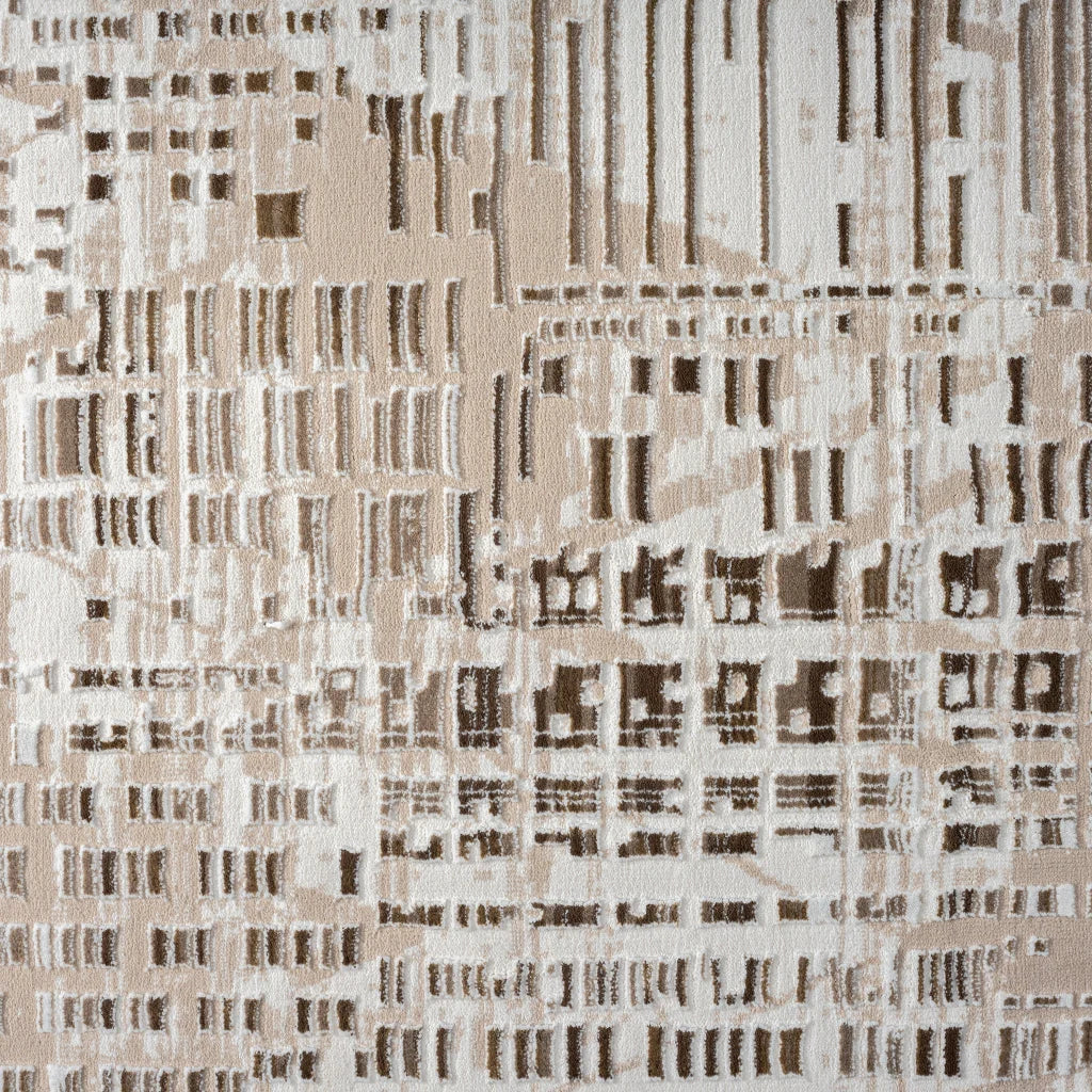 Grande Jacquard Rug - Taupe - 120x170 - Home & Garden