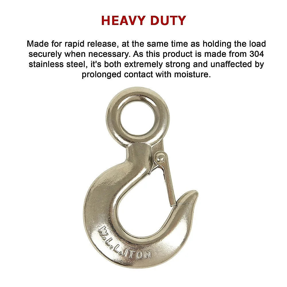 Grappling Hook 1T Crane Scale Sliding Stainless Steel