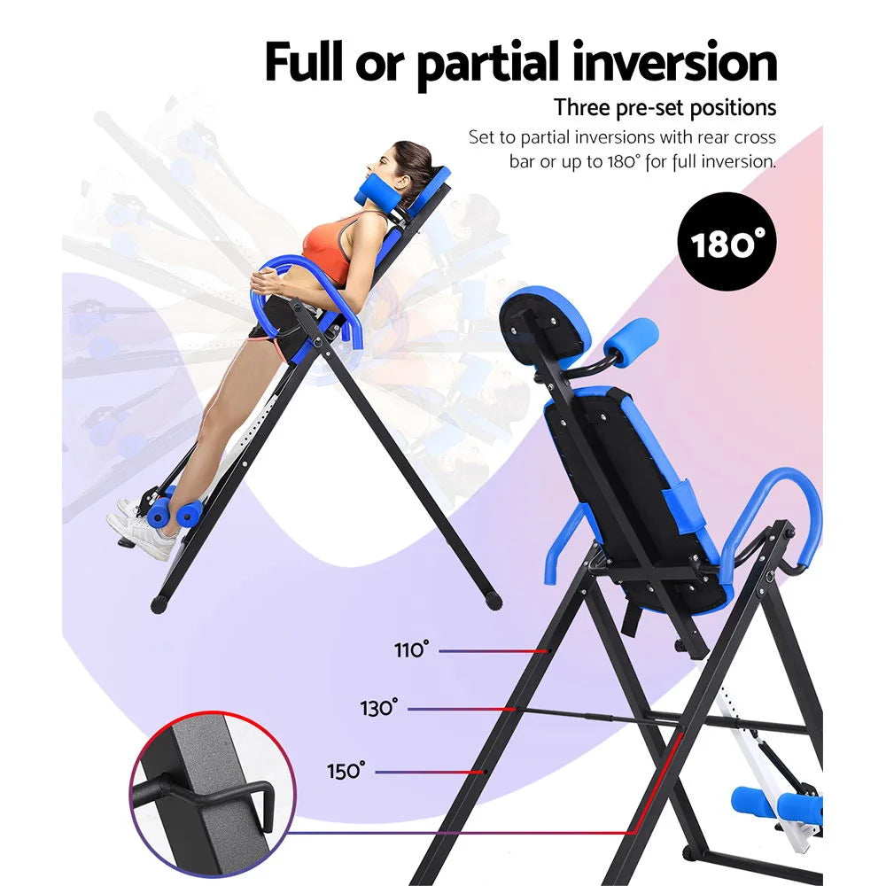 Gravity Inversion Table Foldable Stretcher Inverter Home