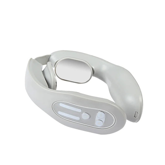 Gray 12 Level Intelligent Neck Massager with Heating