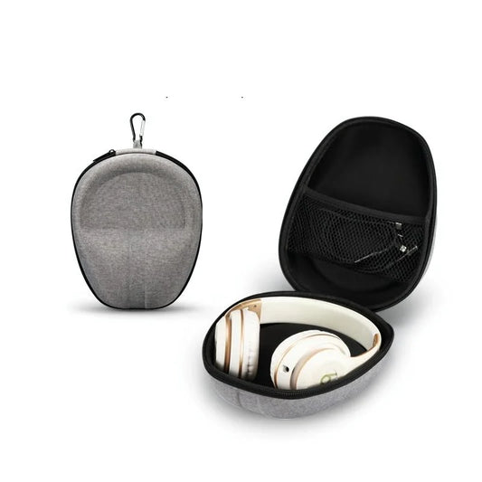 Gray Headphone Storage Bag - Universal Organizer - Audio &