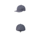 Gray Minimalist Baseball Cap Unisex Retro