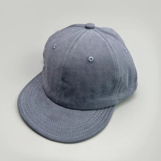 Gray Minimalist Baseball Cap Unisex Retro Streetwear Hat