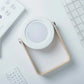 Gray Transformable Lantern Desk Lamp with USB Rechargeable