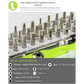 Green 32-in-1 Precision Screwdriver Set - Magnetic Repair