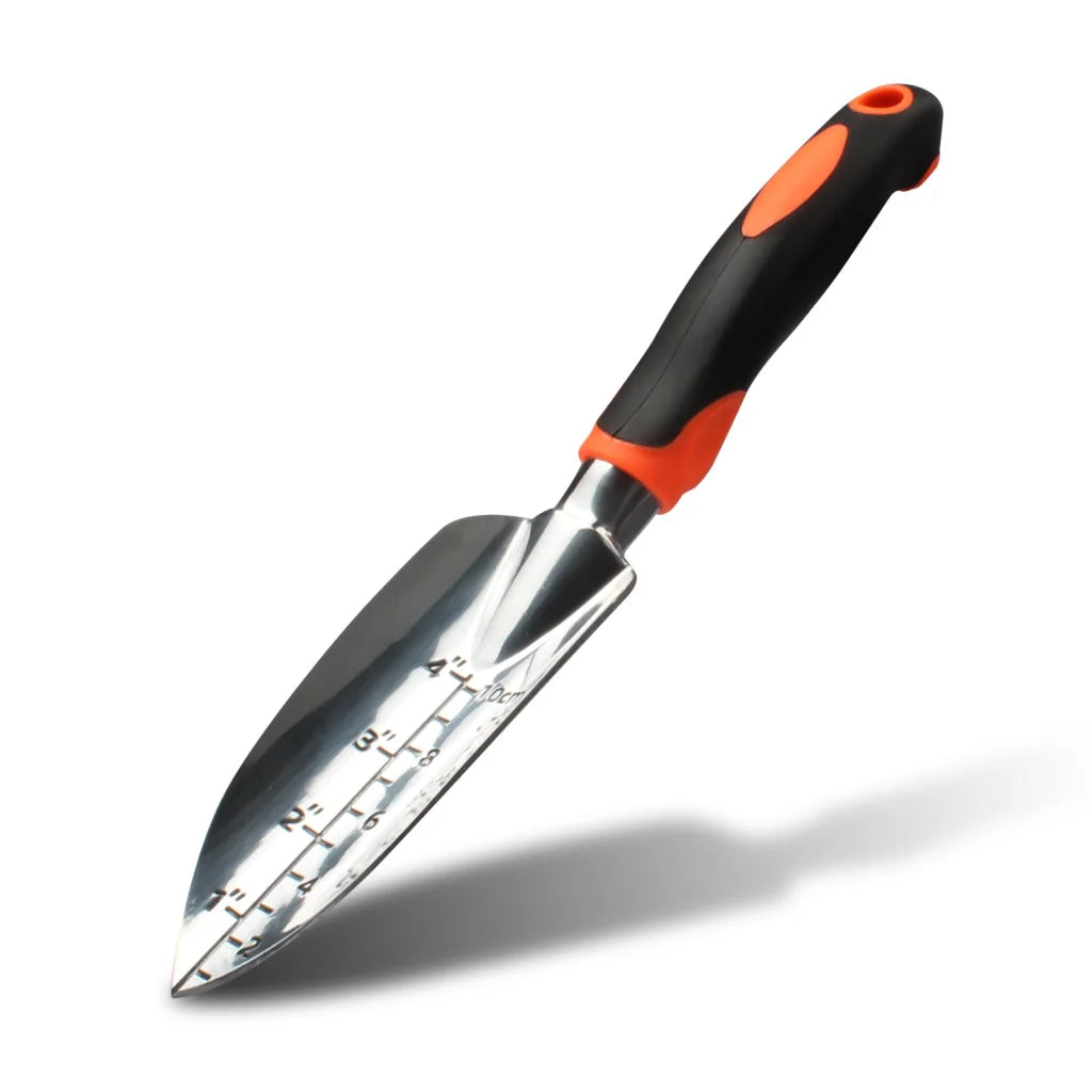 Green 8-Piece Heavy-Duty Gardening Tool Set with Ergonomic