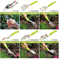 Green 9-Piece Floral Garden Tool Set for Women – Complete