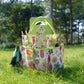 Green 9-Piece Floral Garden Tool Set for Women – Complete