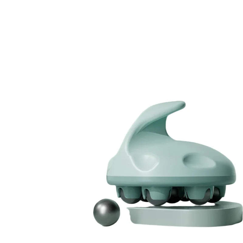 Green Abdominal Ball Meridian Massager For Calf Muscle