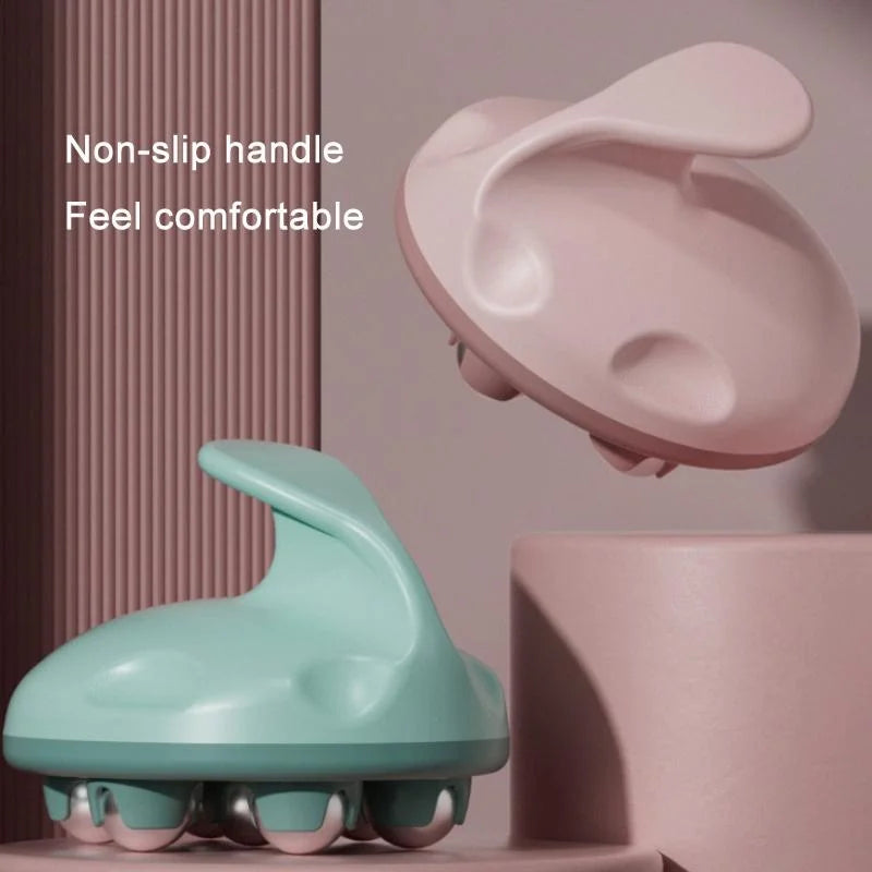 Green Abdominal Ball Meridian Massager For Calf Muscle