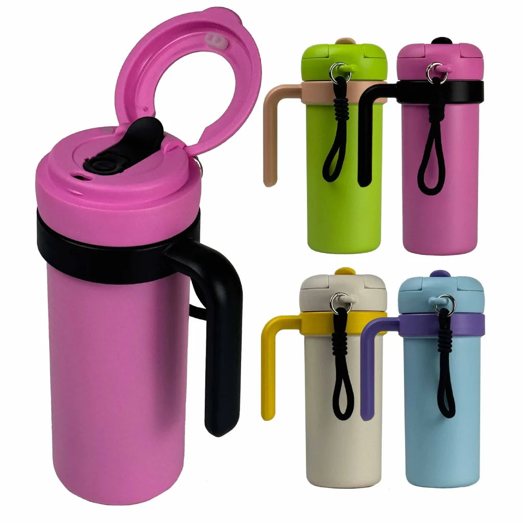Green and Khaki 700ml Insulated Stainless Steel Tumbler