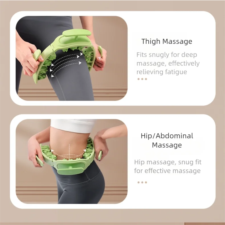 Green and White Removable Adjustable Wrap-Around Muscle
