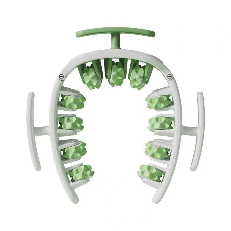 Green and White Removable Adjustable Wrap-Around Muscle