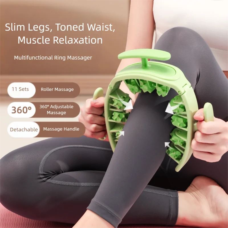 Green and White Removable Adjustable Wrap-Around Muscle