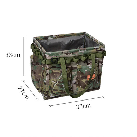 Green Camouflage Heavy Duty Foldable Outdoor Camping