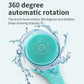 Green Electric Bath Brush & Multi-Functional Massager