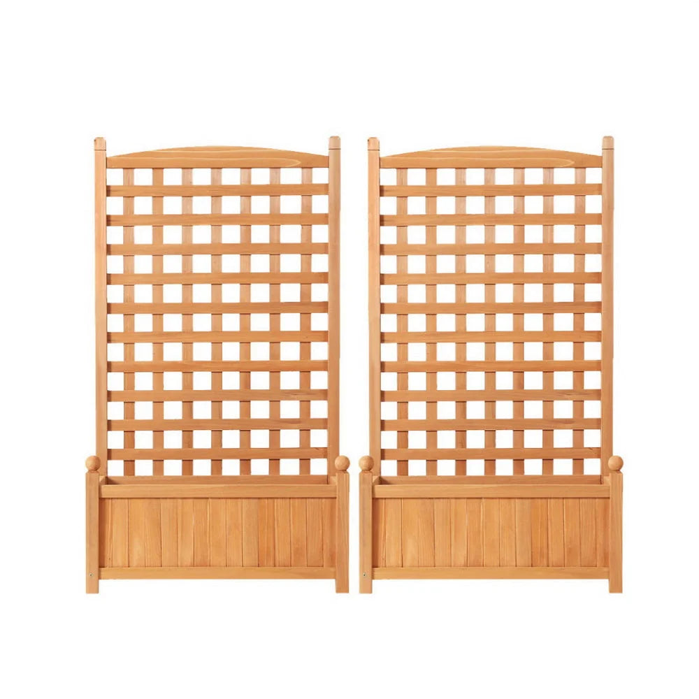 Fingers bed planter with 2x raised box container