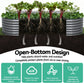 Green Fingers Garden Bed Oval Planter Box