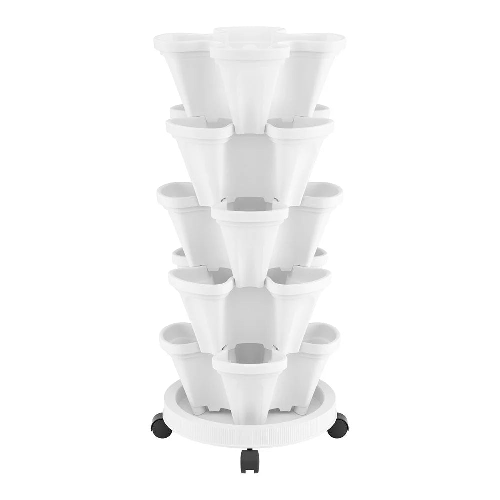 Green Fingers Garden Bed 5 Tier Vertical Garden Strawberry