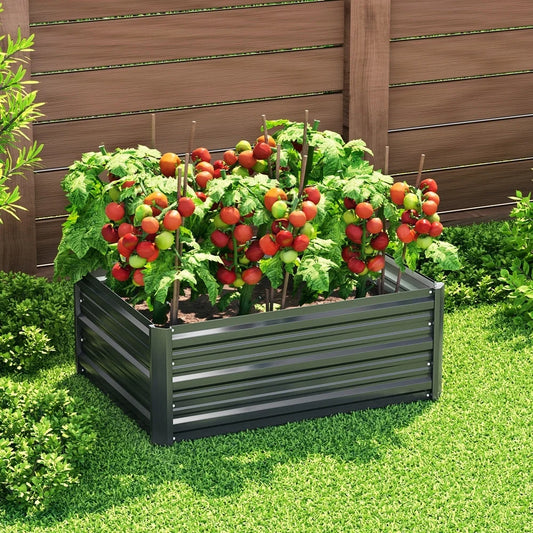 Green Fingers Garden Bed 80X60X30cm Planter Box - Home &
