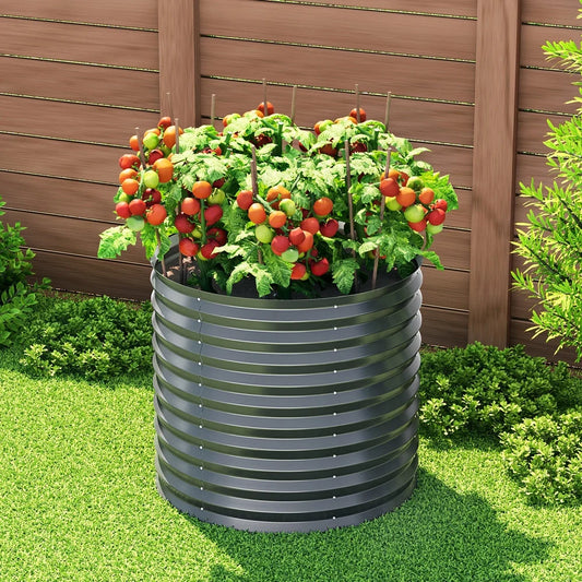 Green Fingers Garden Bed 80X68cm Planter Box - Home &
