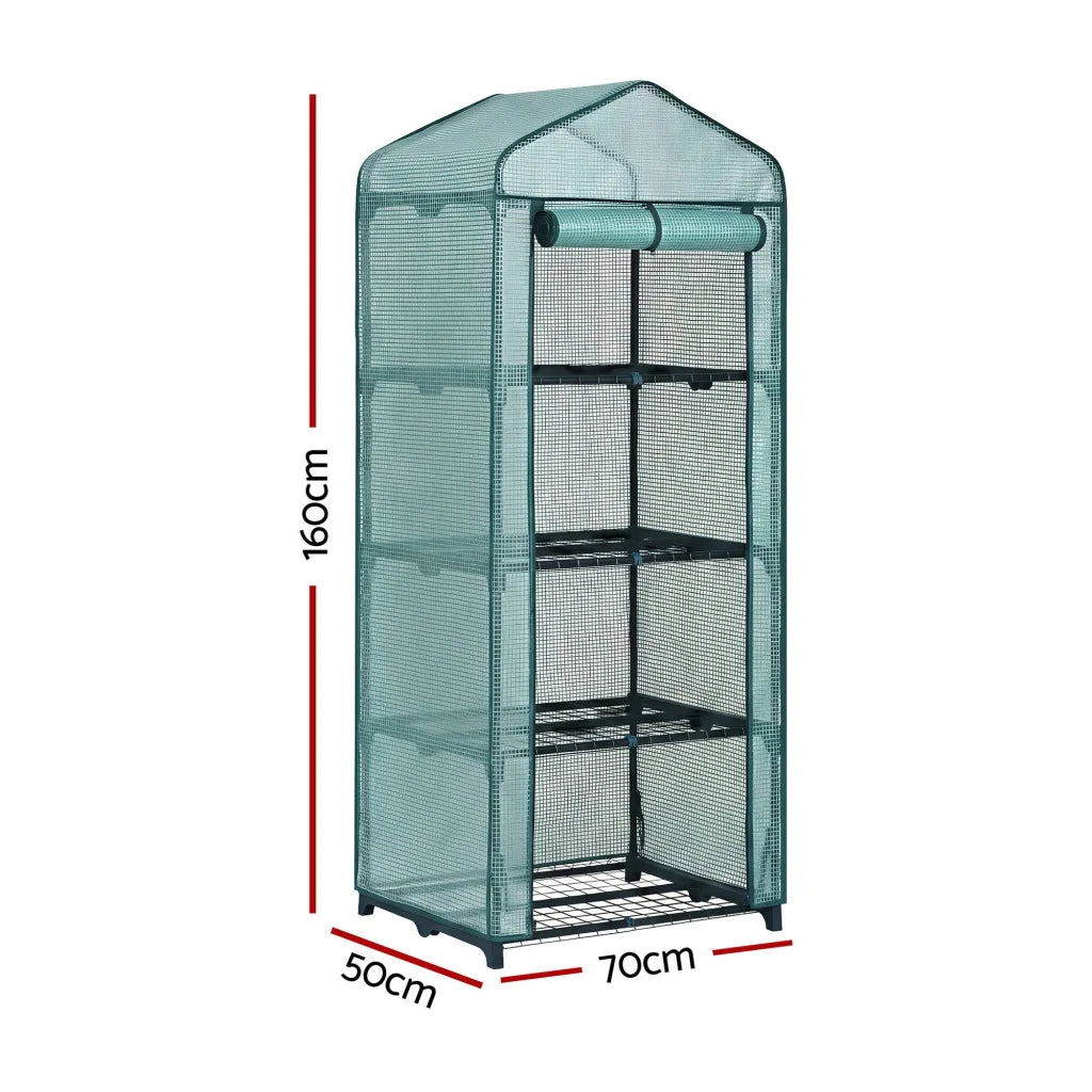 Green Fingers Greenhouse 4 Tiers Mini House Bed 1