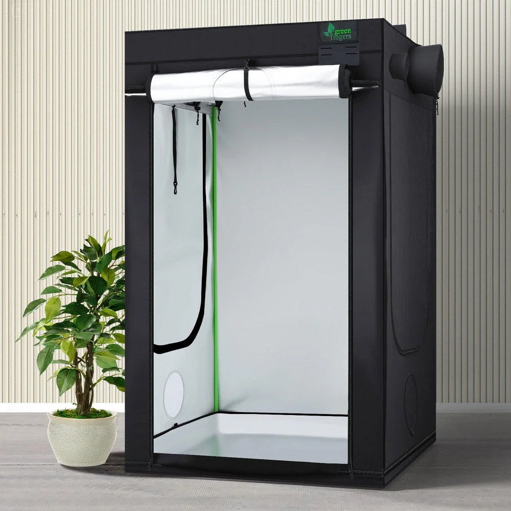 Green grow tent kits with colour matched pieces and support fittings