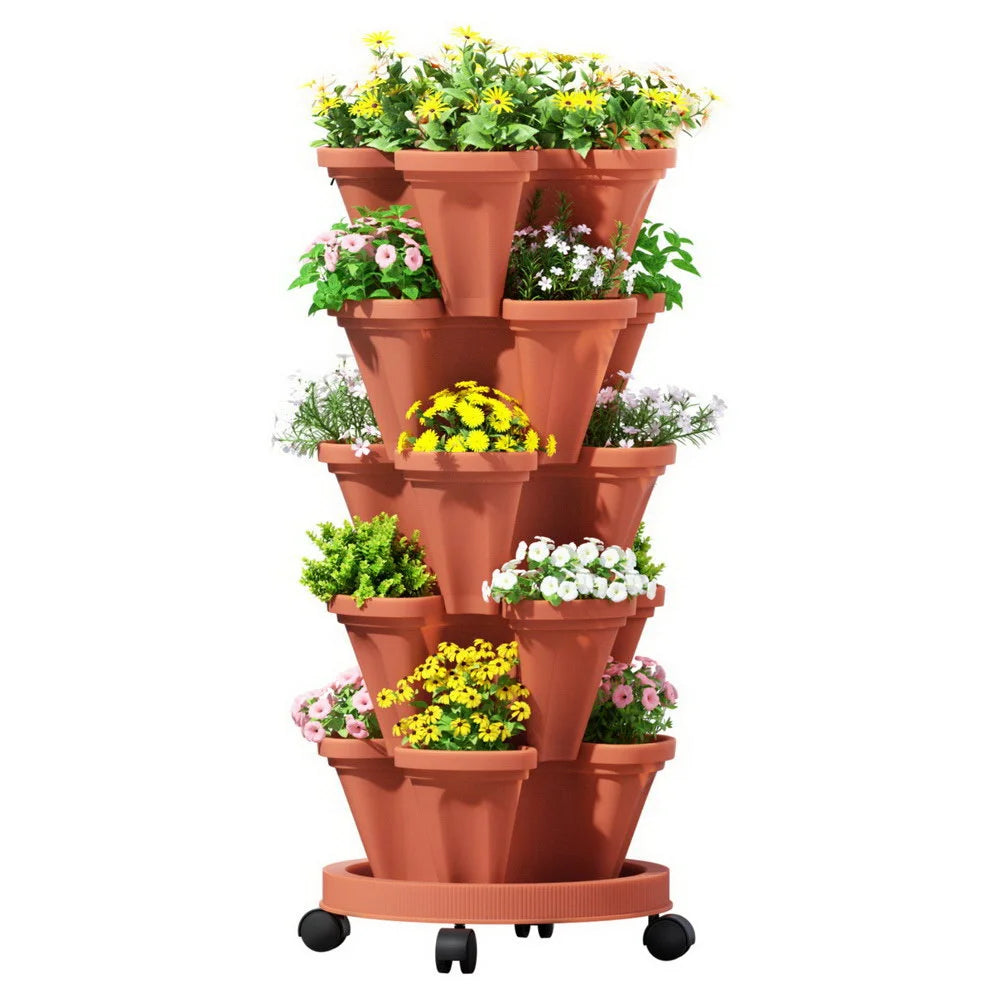 Green Fingers Raised Garden Bed 5 Tier Vertical Garden