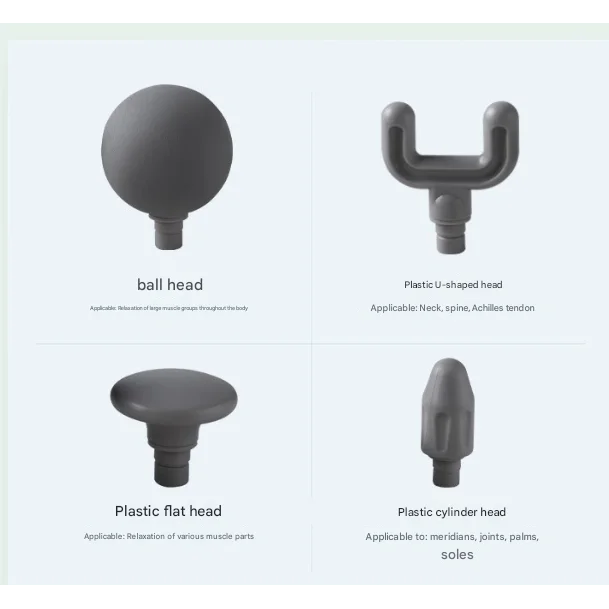 Green Handheld Massage Gun - Compact and Portable