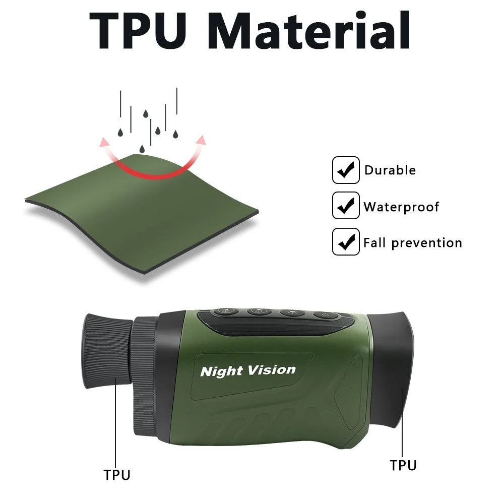 Green HD Digital Night Vision Monocular