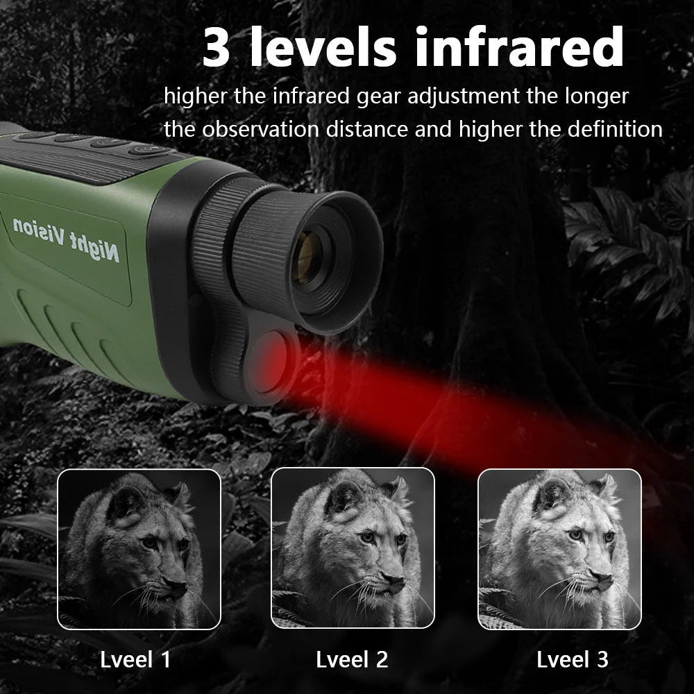 Green HD Digital Night Vision Monocular