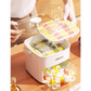 Green Innovative Press-Release Ice Cube Maker - Dual Layer