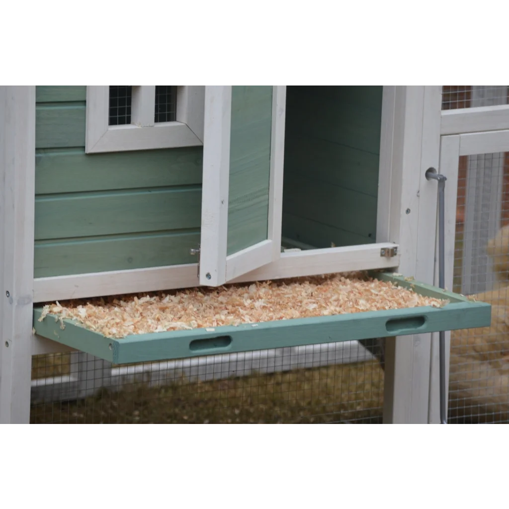 Green Large Chicken Coop Rabbit Hutch Ferret Guinea Pig